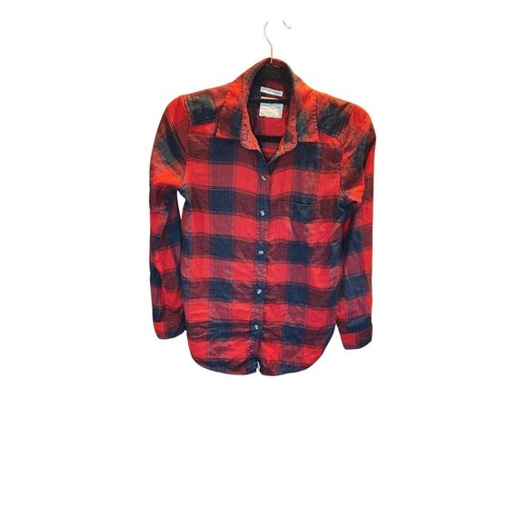American Eagle boyfriend fit flannel size XS - Picture 1 of 3